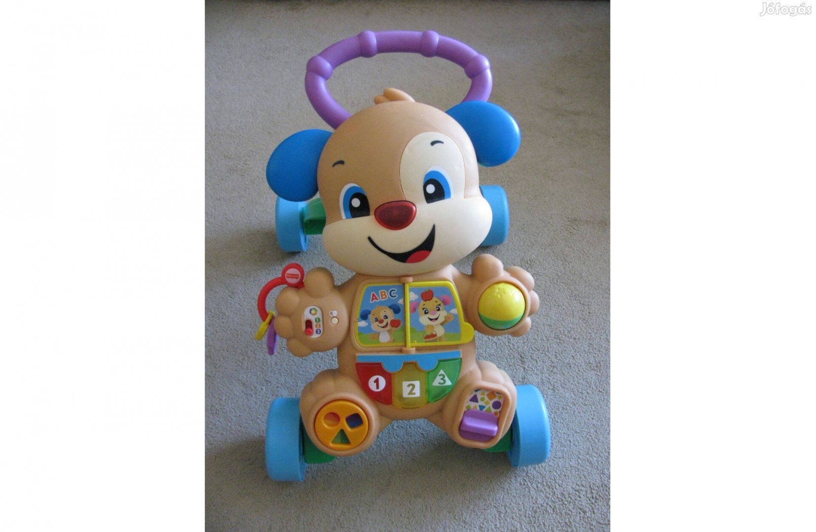 Fisher Price járássegítő kutyus bébijármű