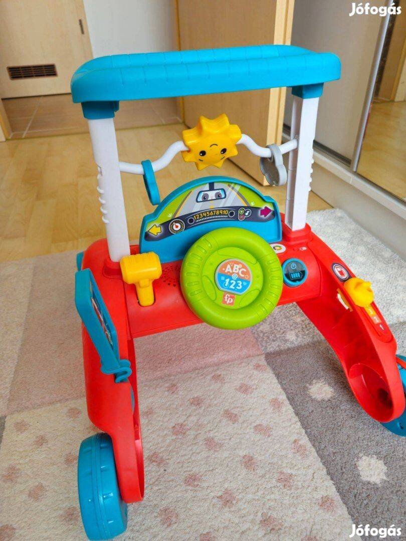 Fisher Price kétoldali interaktív járássegítő