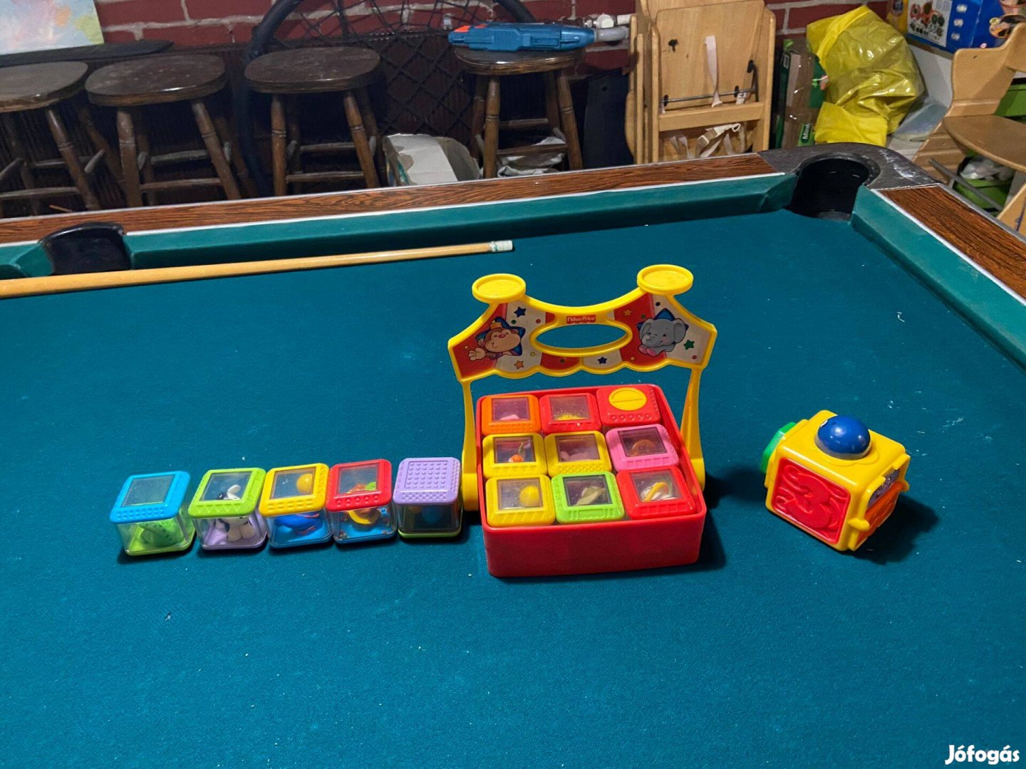 Fisher Price móka kocka 14 db+tanulókocka össz 4000 ft