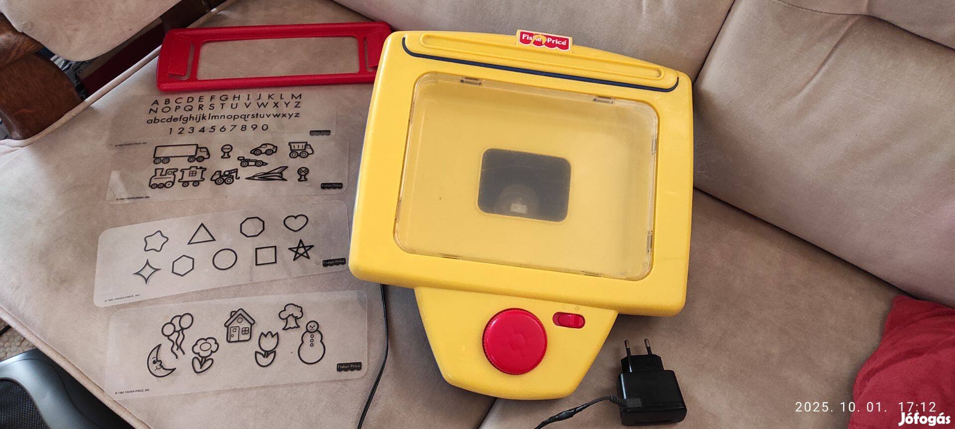 Fisher Price projetoros, kivetítős rajzoló játék