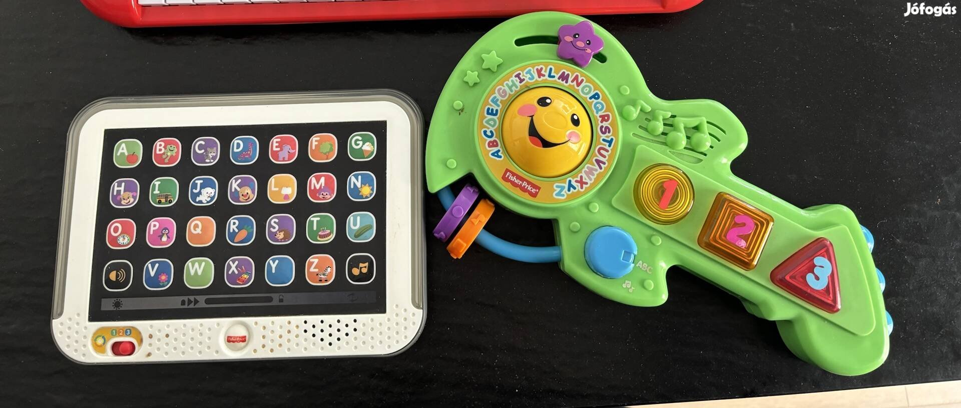 Fisher Price tanuló laptop+gitár