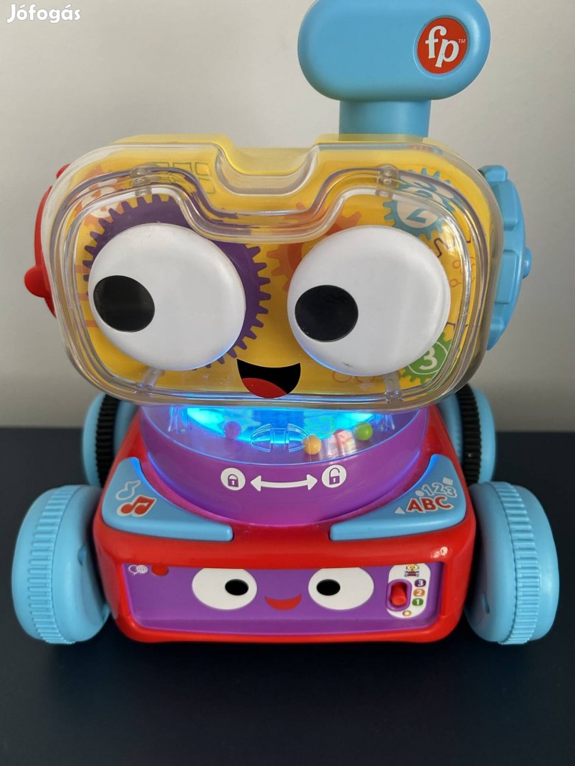 Fisher-Price tanuló robotpajti