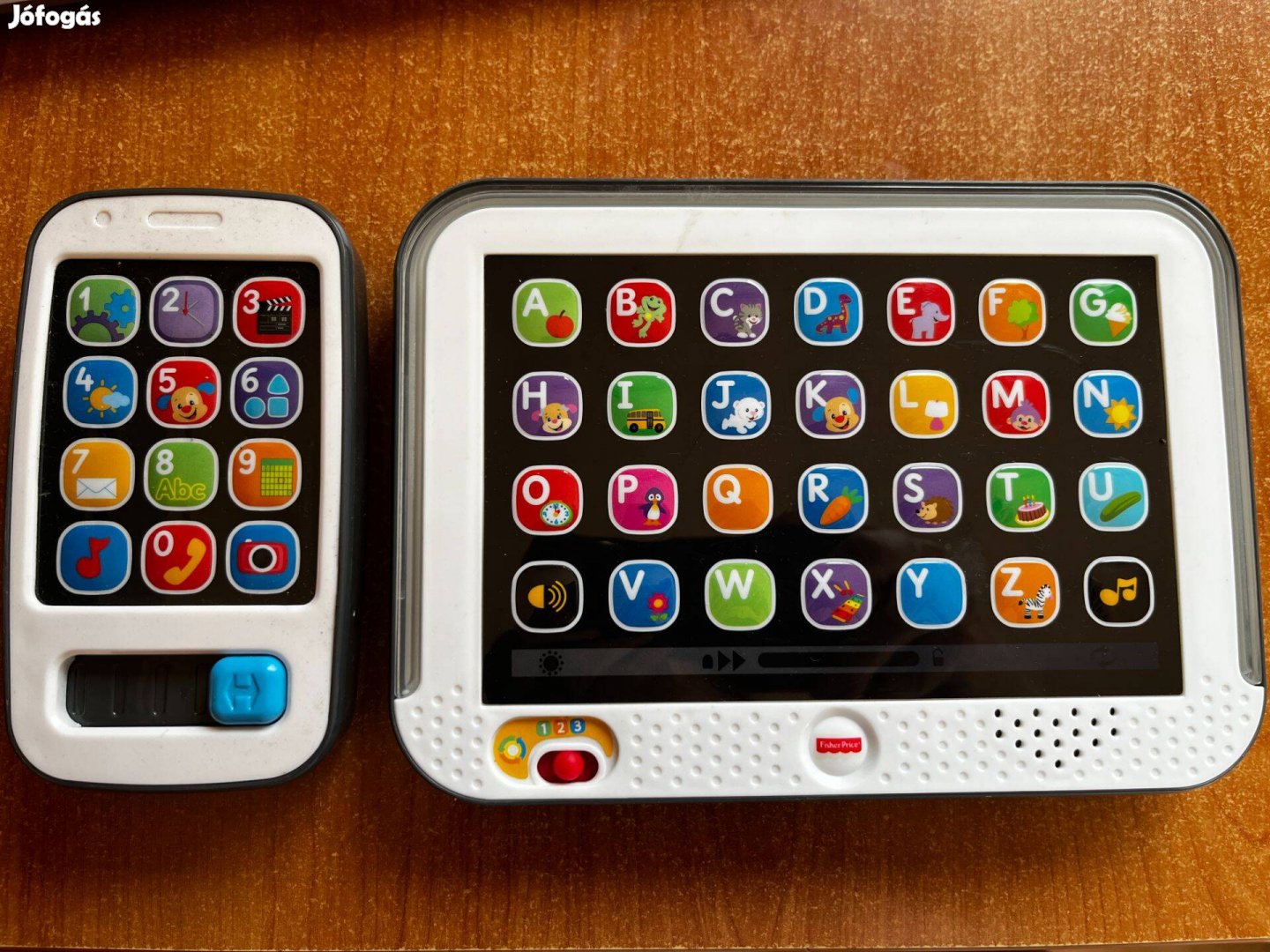Fisher Price tanuló tablet és telefon