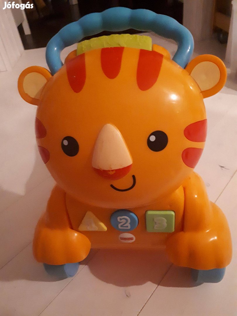 Fisher Price tigris motor és járássegítő