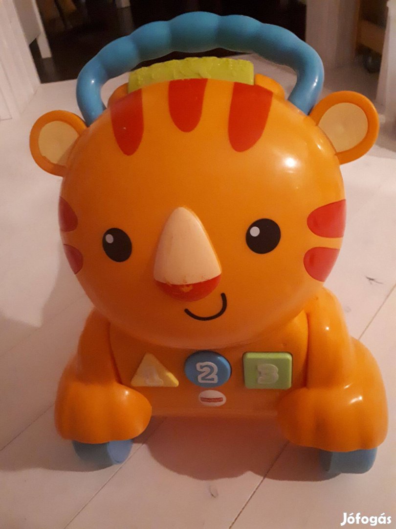 Fisher Price tigris motor és járássegítő