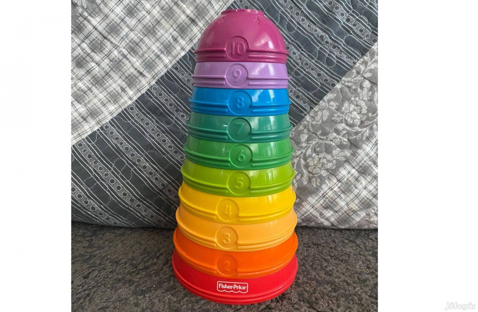 Fisher Price toronyépítő