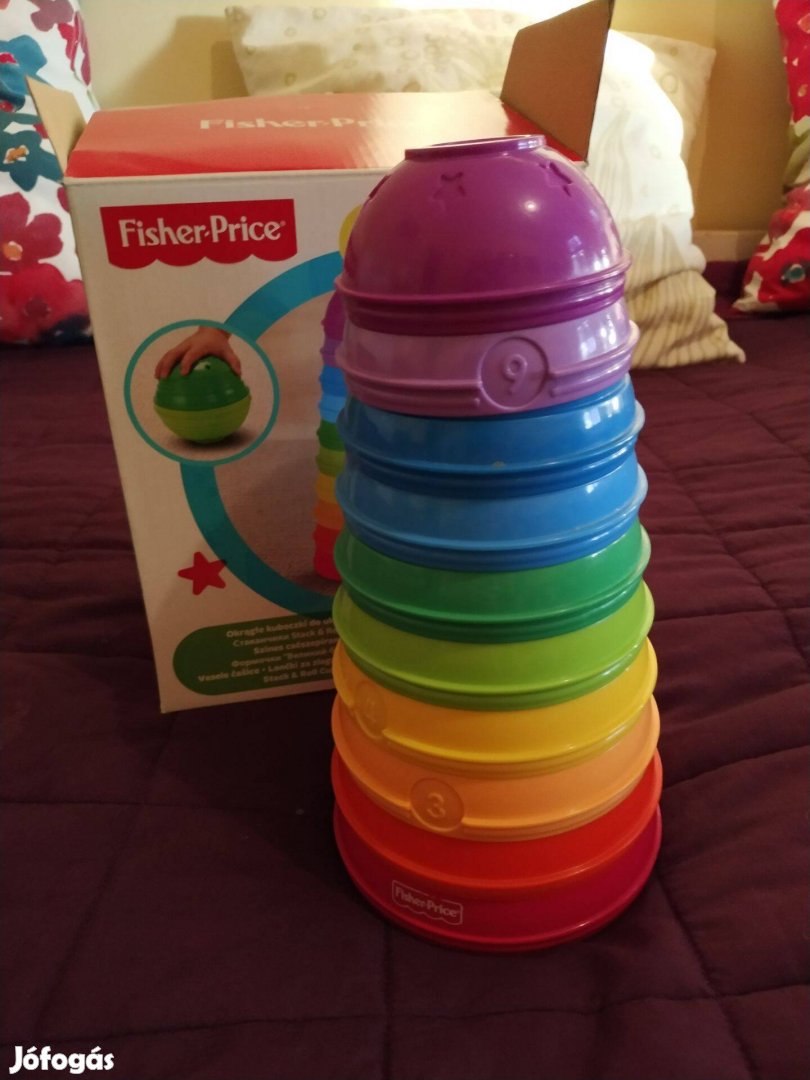 Fisher Price toronyépítő