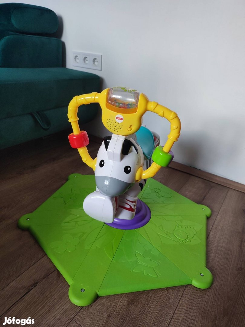 Fisher-Price ugráló zebra 