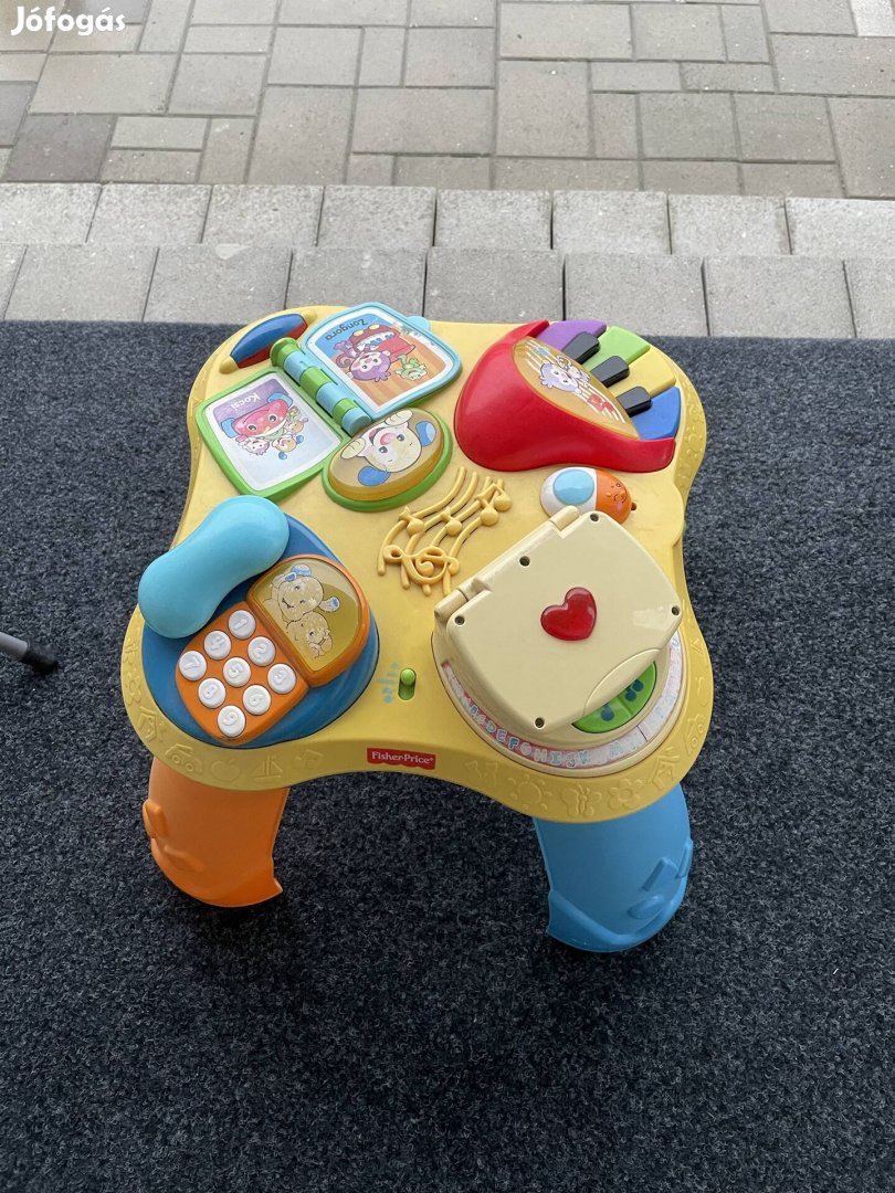 Fisher Price zenélő asztal