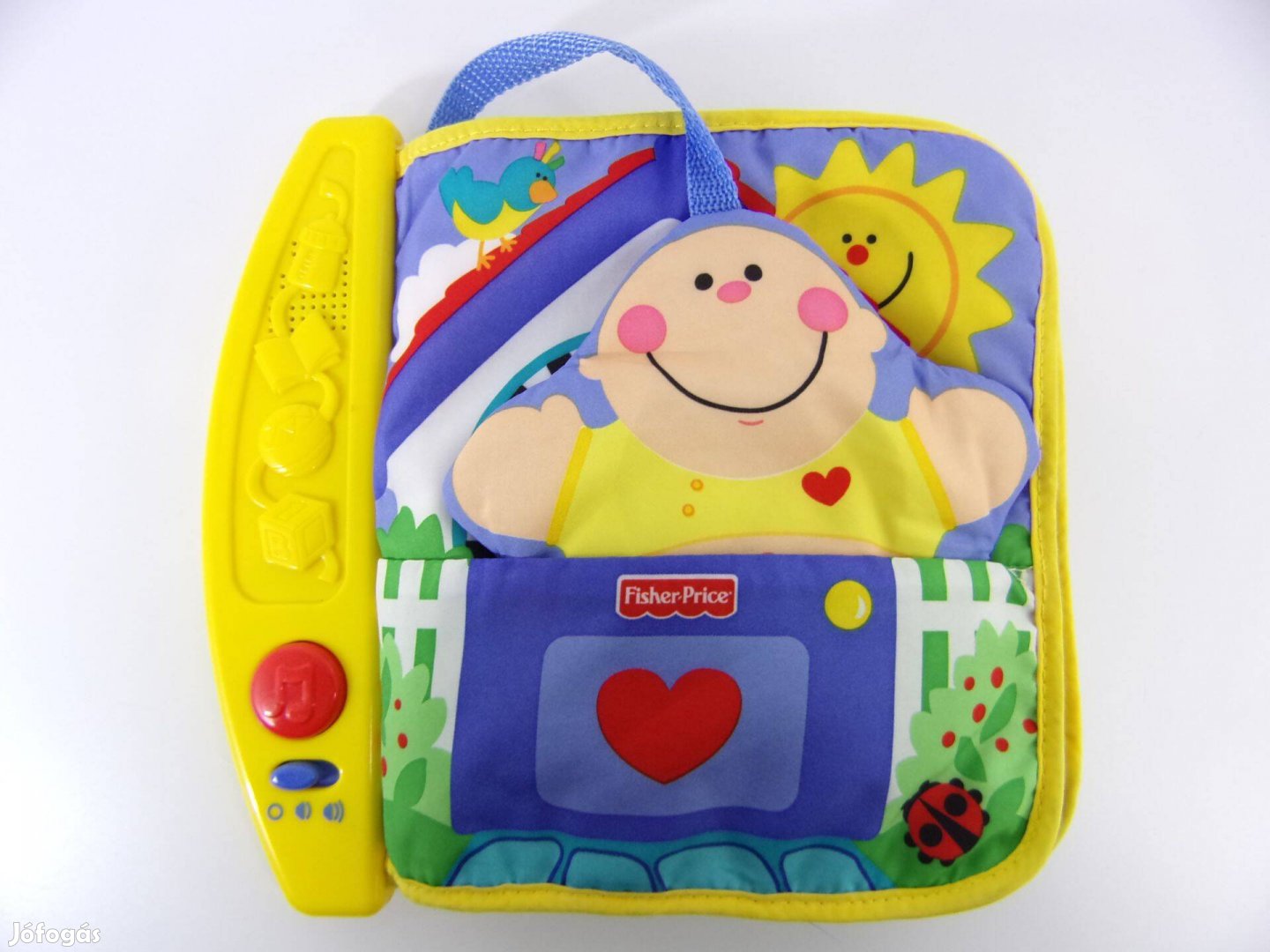 Fisher Price zenélő babakönyv!