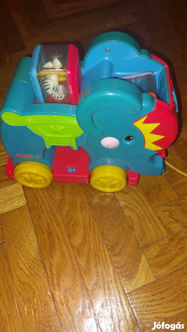 Fisher Price zenélő elefánt