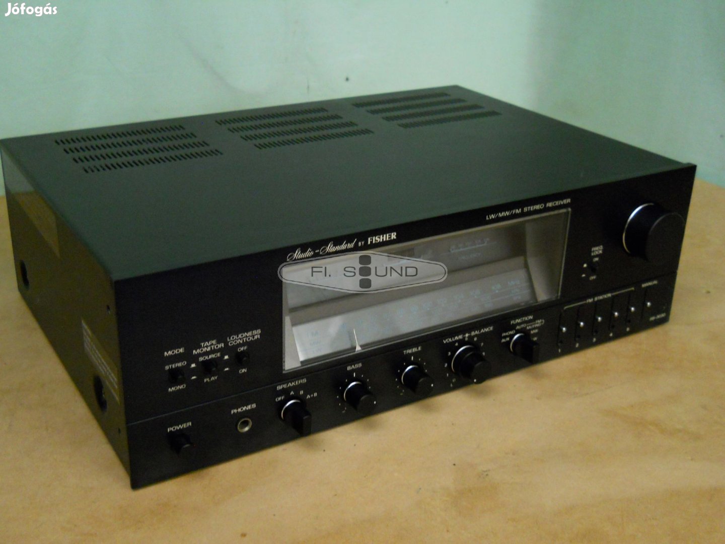 Fisher RS-3030 ,160W,8-16ohm,4 hangfalas rádiós sztereo receiver