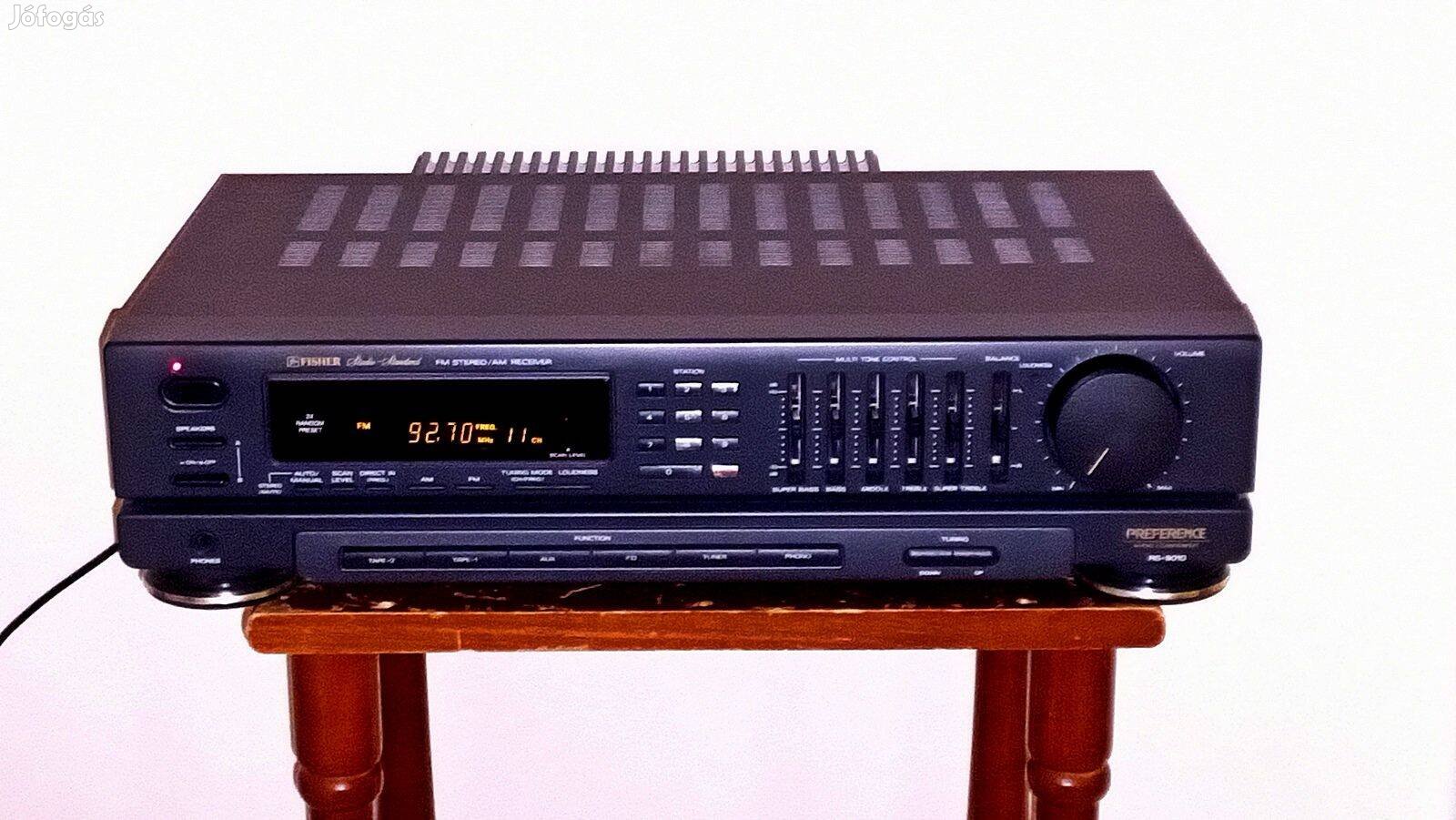 Fisher RS-9010 Reference erősítő 60 Wattos eladó