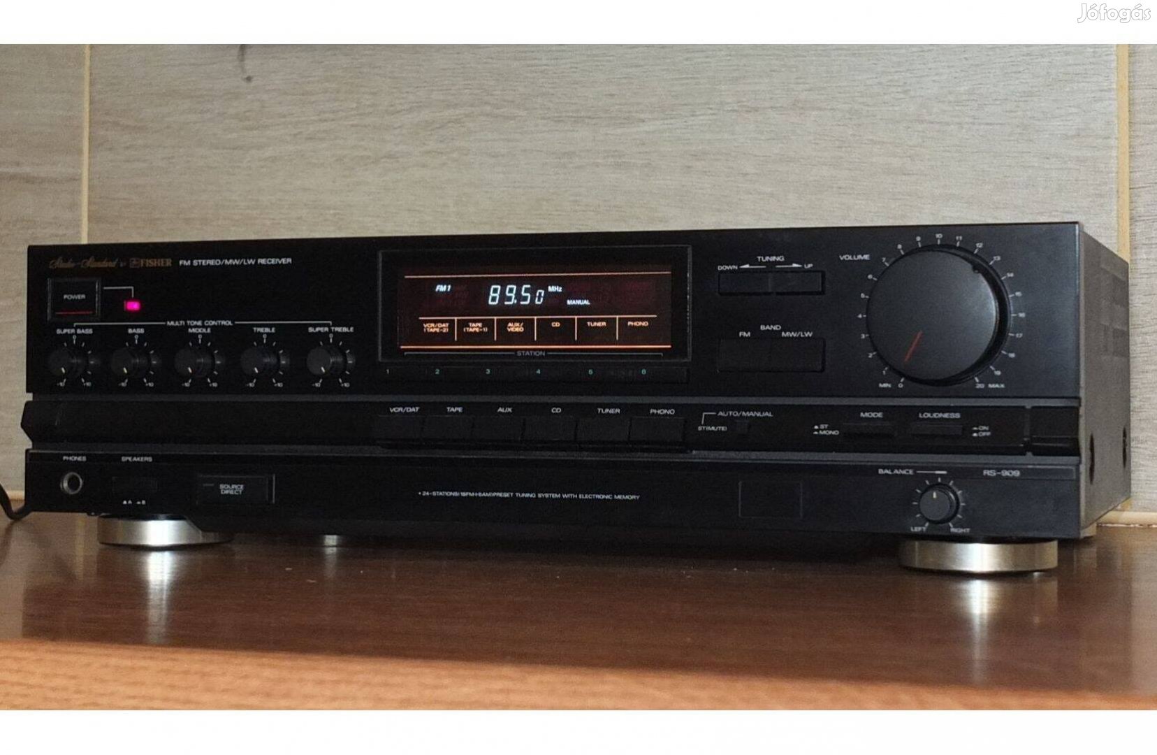 Fisher RS-909 hifi rádióerősítő