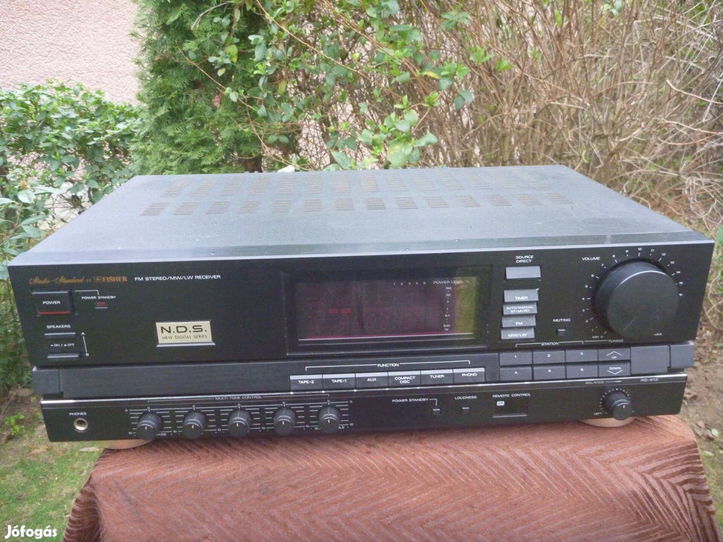 Fisher RS-913 rádióerősítő 2x100W