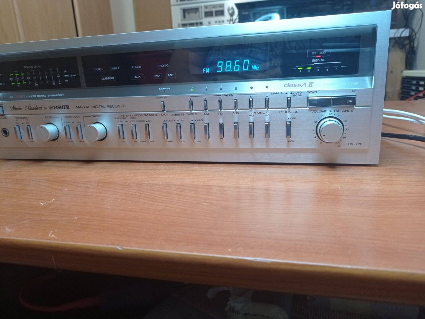 Fisher Studio Standard AM/FM Digital Synthesizer Receiver RS 270