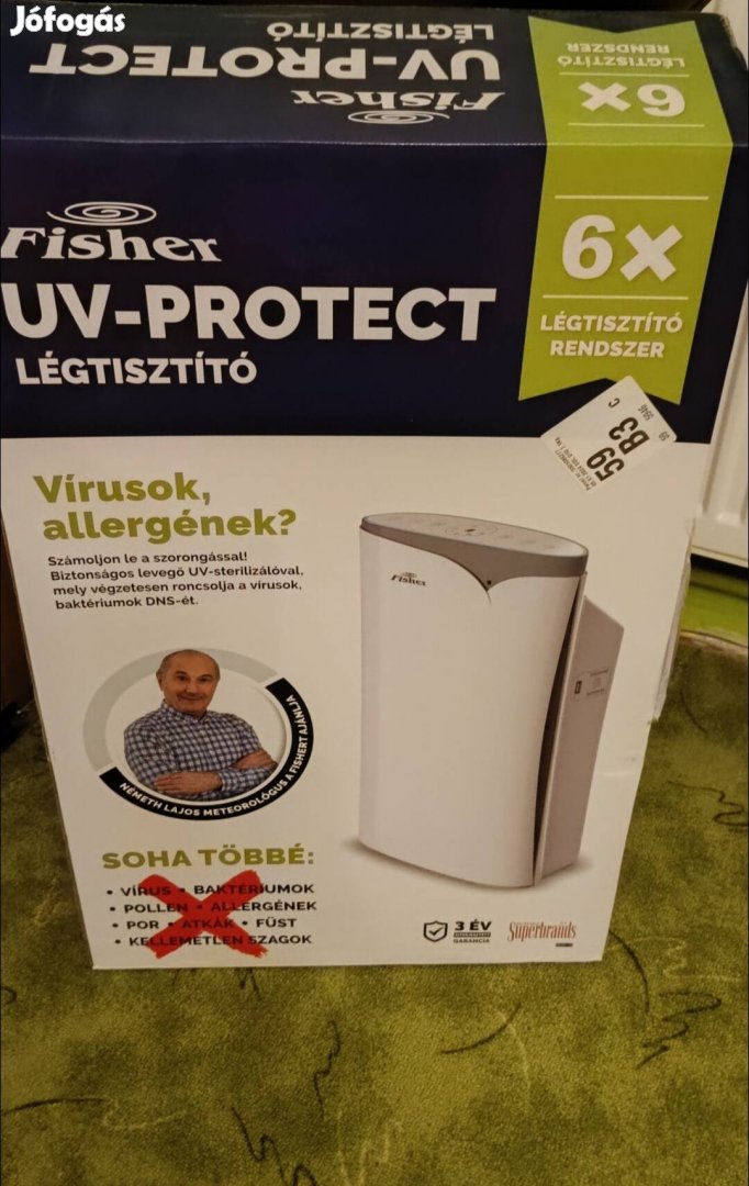 Fisher levegő tisztító 