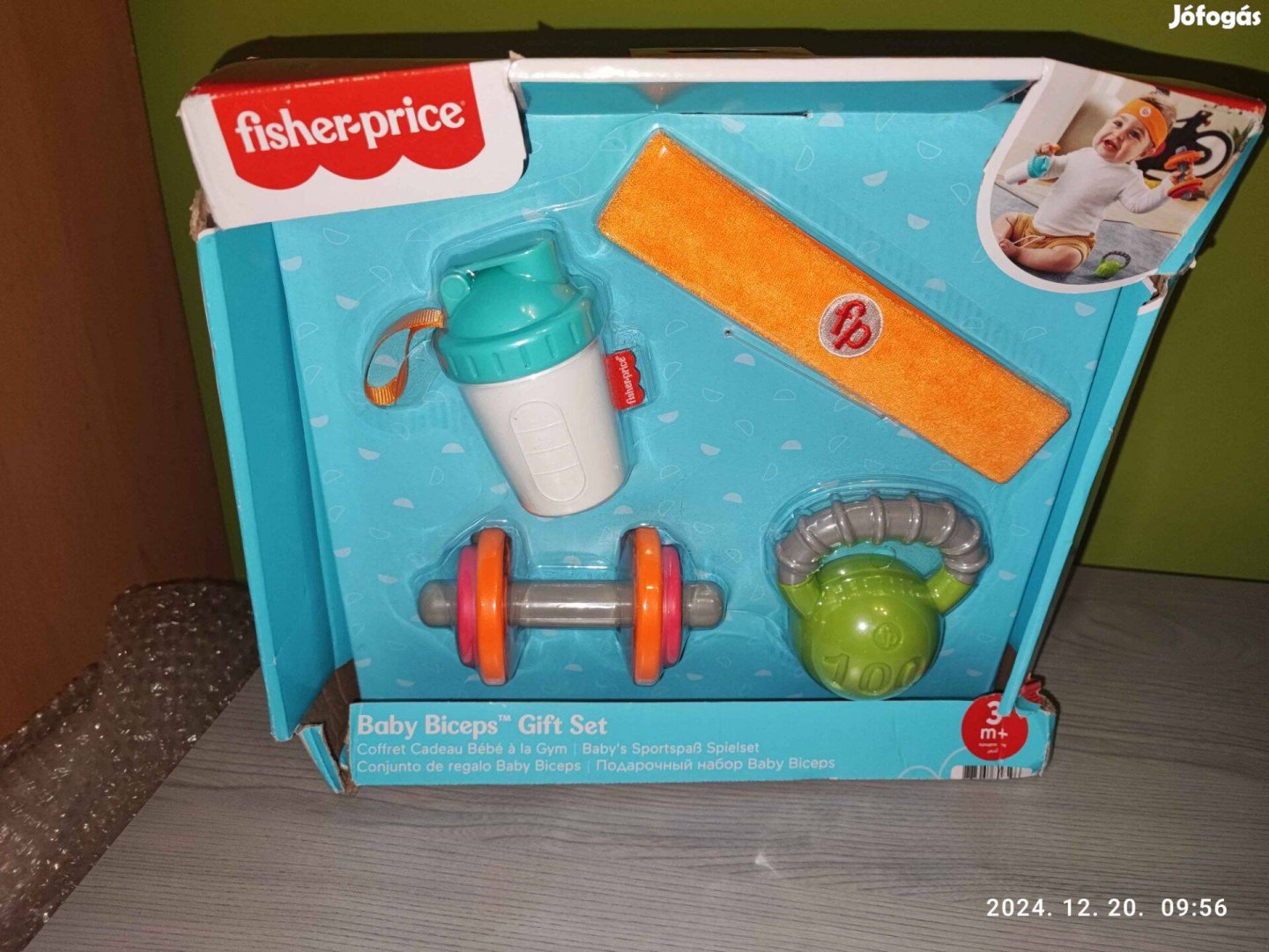 Fisher-price Baby Biceps Babajáték