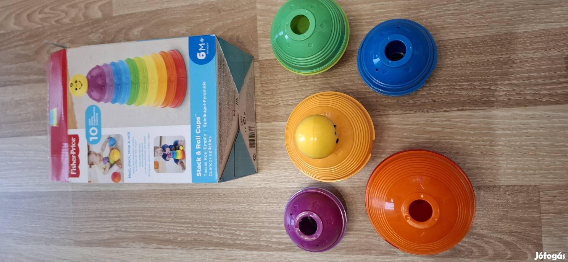 Fisher price csésze piramis