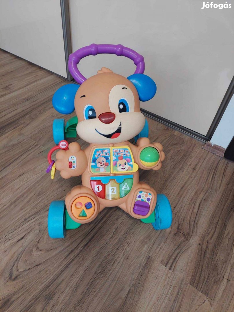 Fisher price járássegítő kutyus