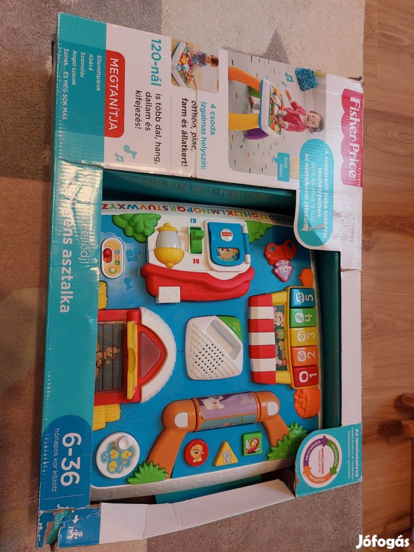 Fisher price tanulóasztal