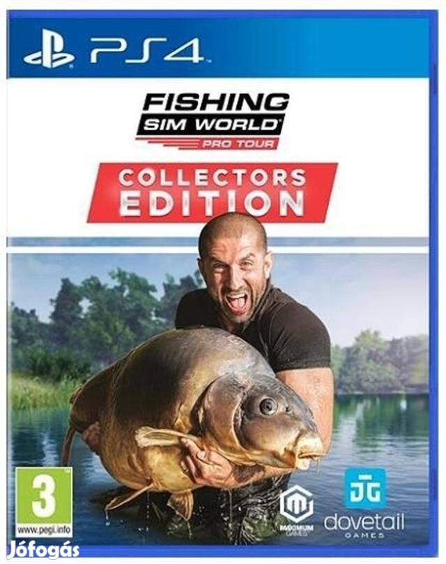 Fishing Sim World Pro Tour Collectors Edition PS4 játék