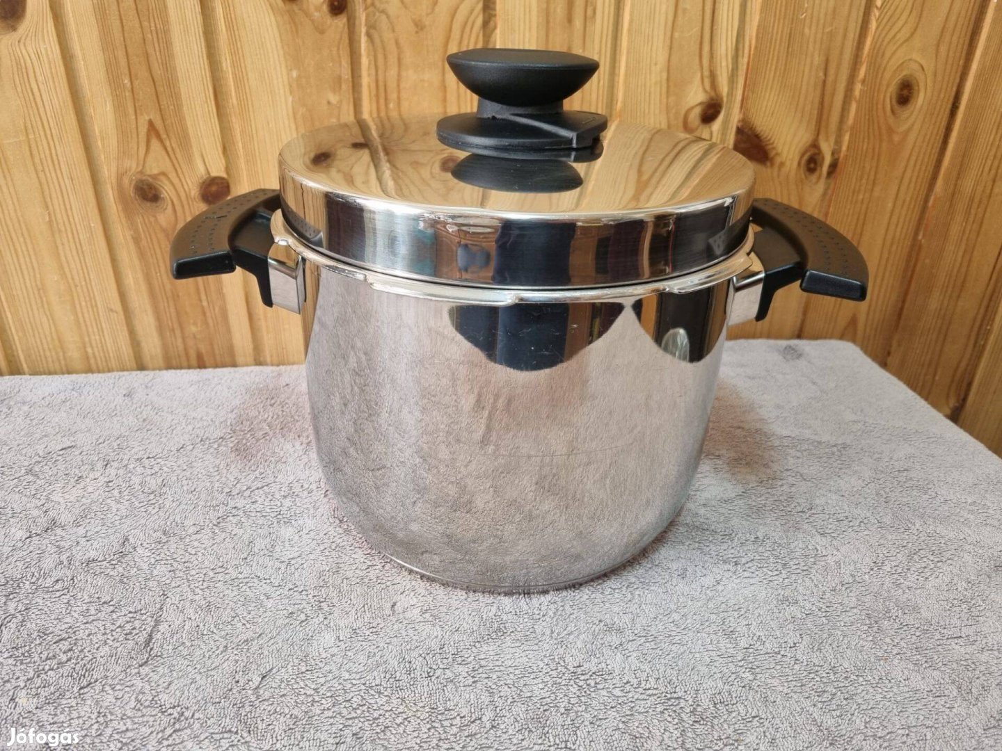 Fissler 6 literes edény fedővel