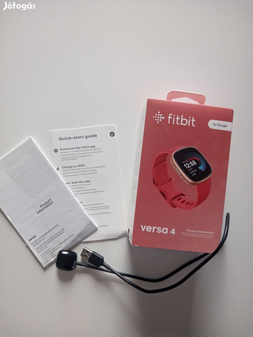 Fitbit Versa 4 Okosóra eladó