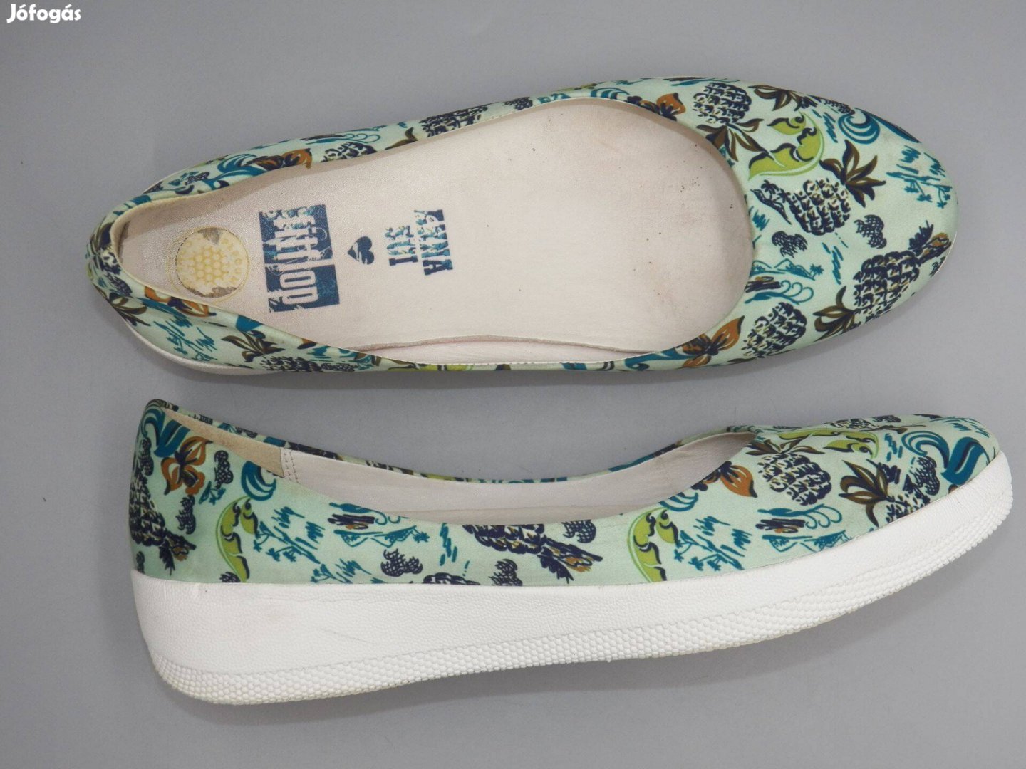 Fitflop ananászos belebújós cipő, 40 -es