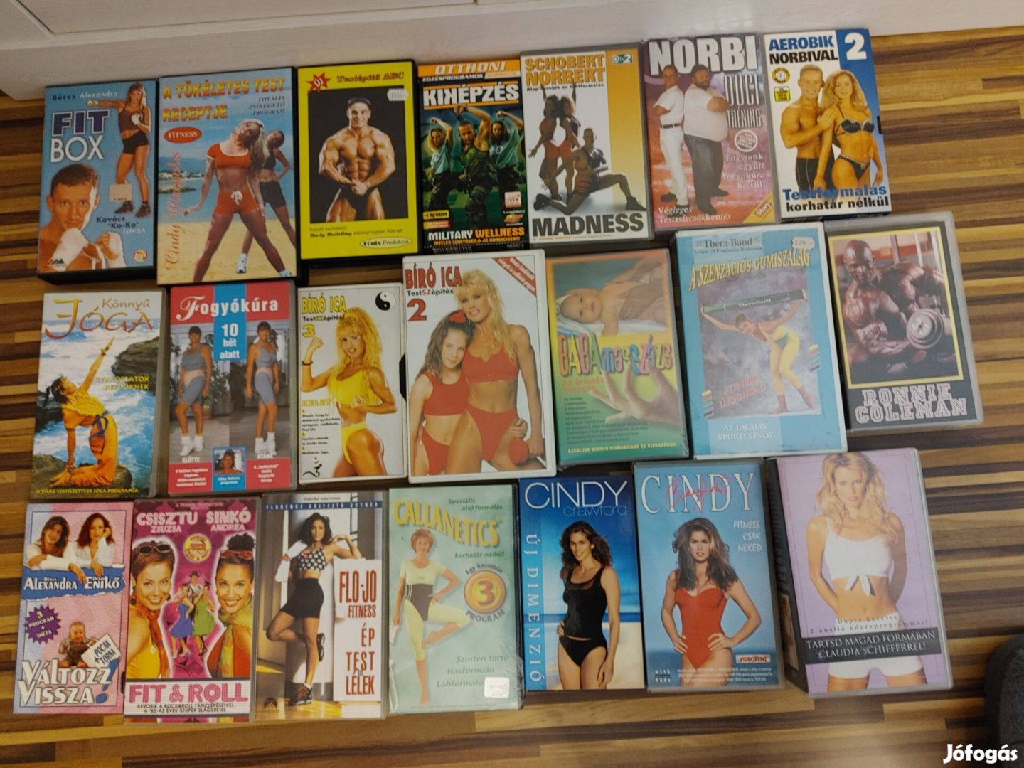Fitnes VH Bíró Ica Cibdy Crawford Claudia Shiffer 1000Ftdb