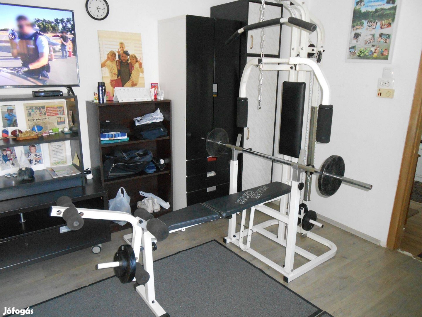 Fitness Center többfunkciós kondigép 50kg súllyal!