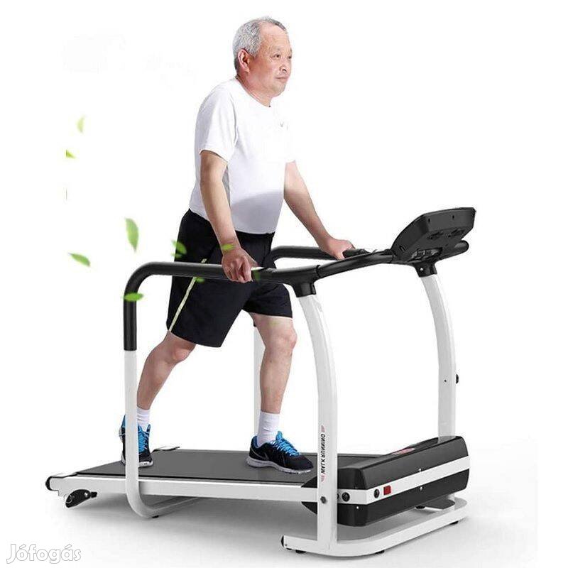 Fitness JD-168 multifunkcionális futópad, állvánnyal, 550W, 0.5-6km/h