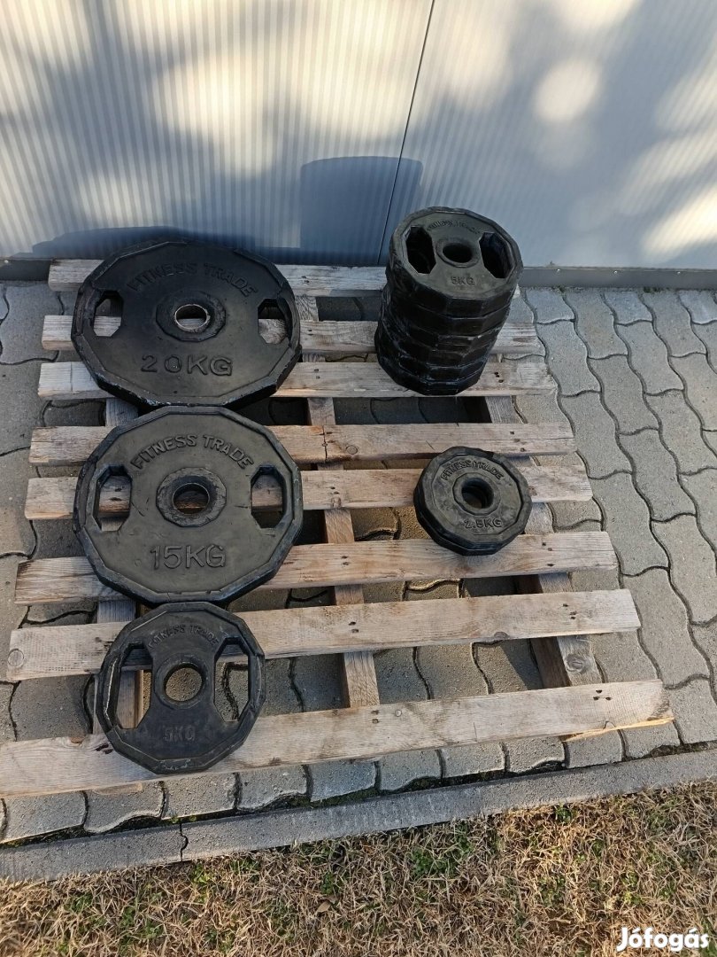 Fitness Trade belenyúlós 51mm-es súlytárcsák eladók!