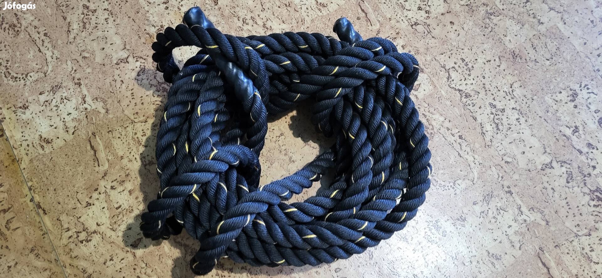 Fitness erősítő kötél, battle rope