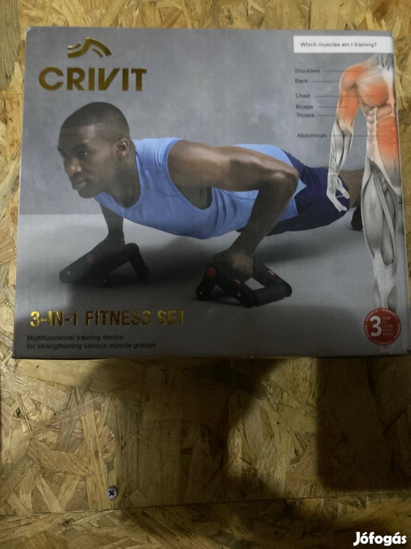 Fitness set, edző készlet 3az1ben