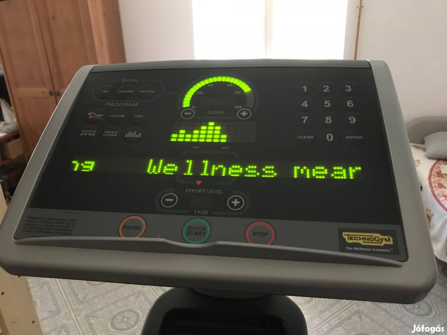 Fitness wave kardiovaszkuláris Gép kifogástalan Otthoni