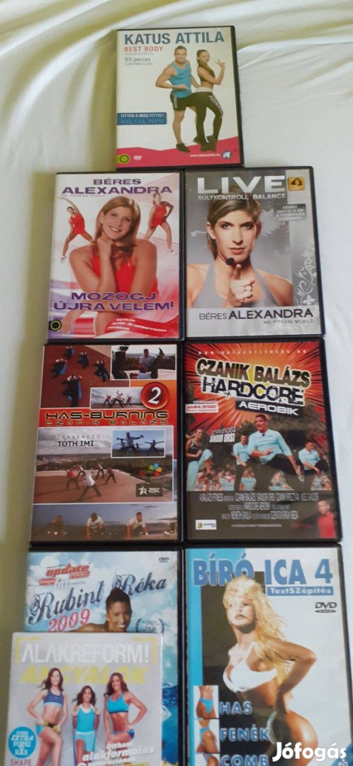 Fitnesz dvd.k