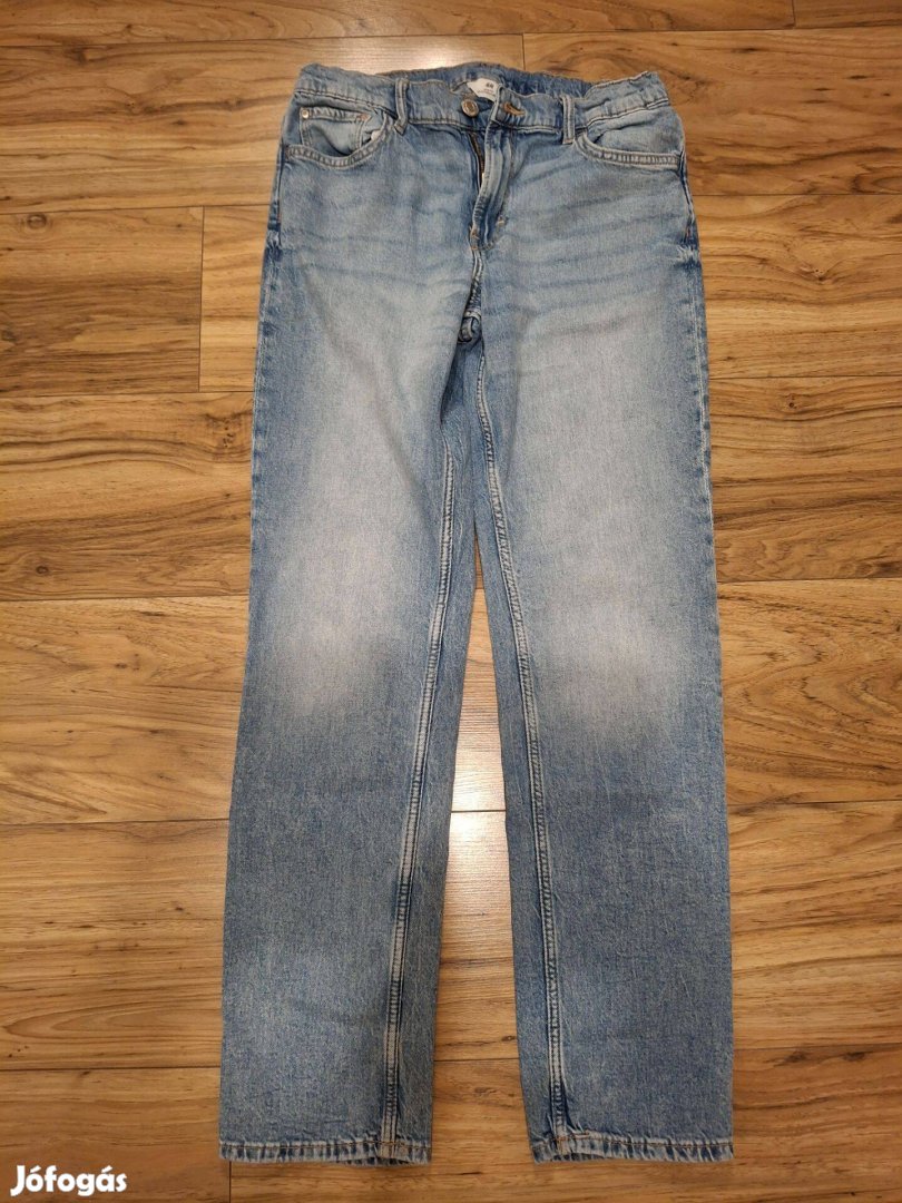 Fiú 170-es kék slim fit farmer