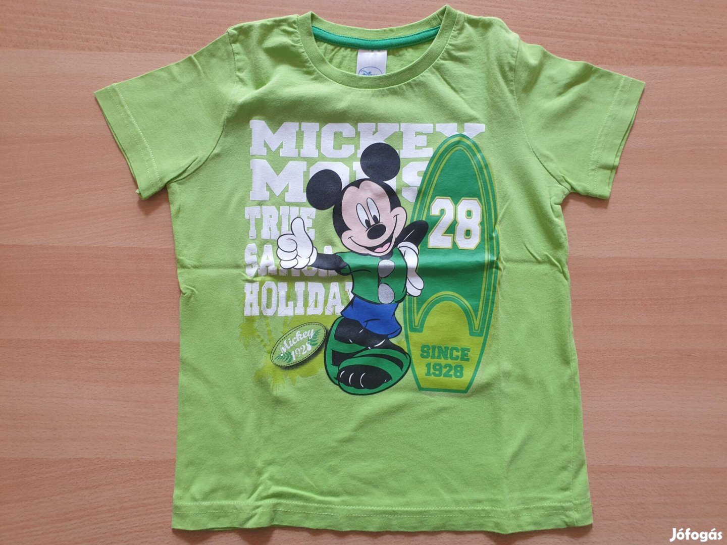 Fiú Mickey egeres póló 110 -es méretben