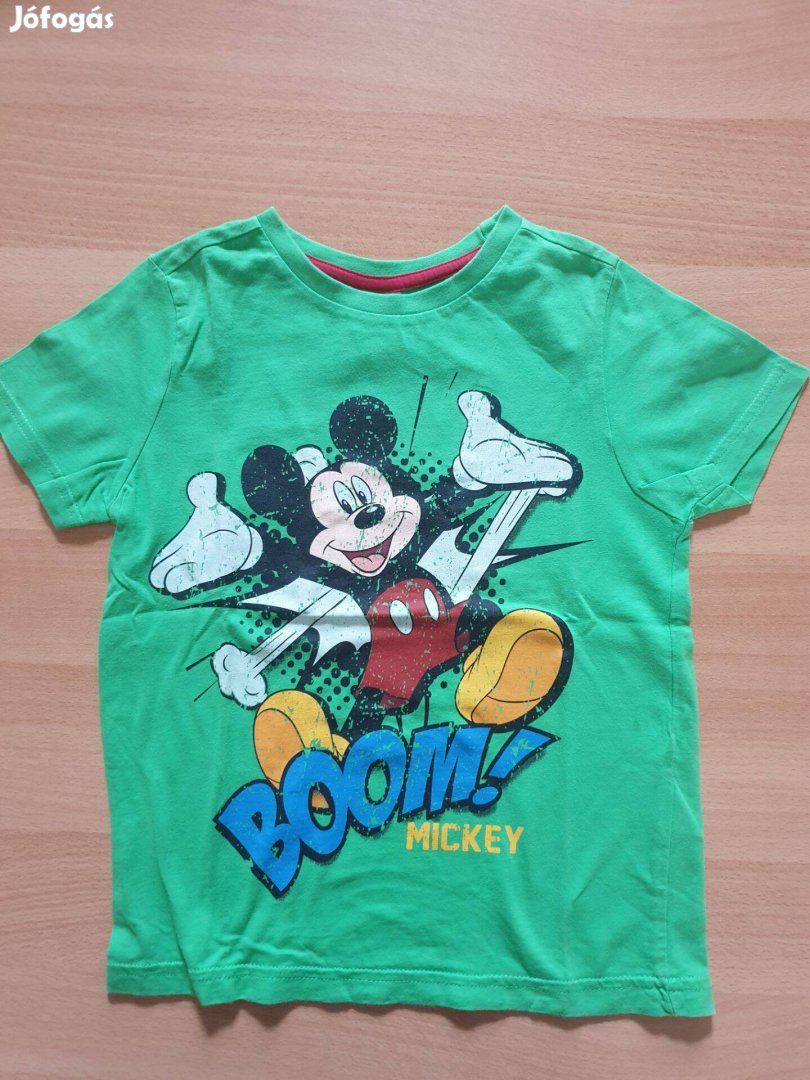 Fiú Mickey egeres póló 116 -os méretben