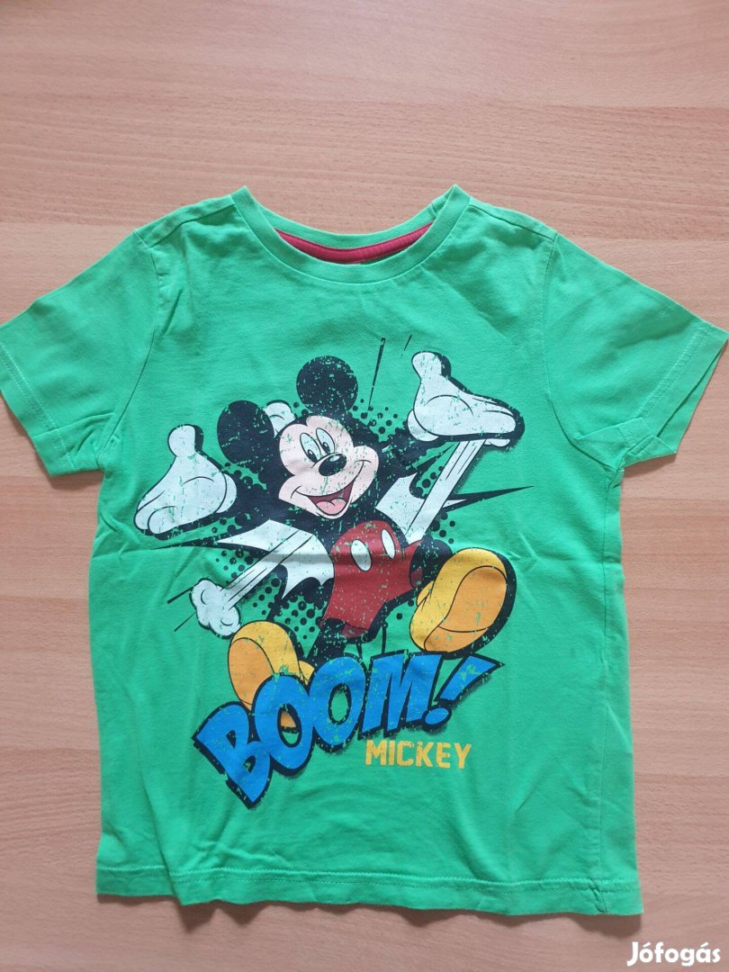 Fiú Mickey egeres póló 116 -os méretben