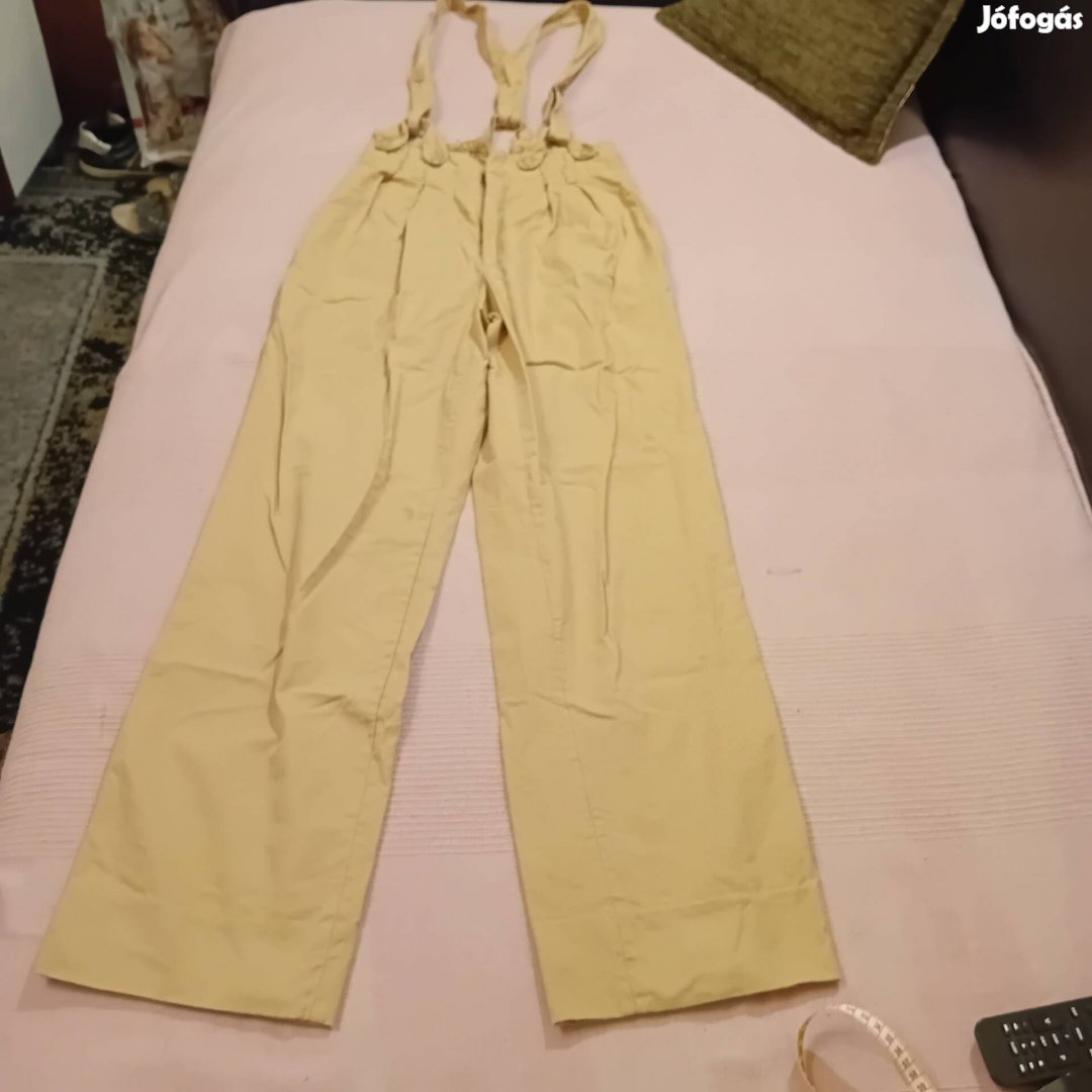 Fiú drapp kantáros nadrág / 30 derék