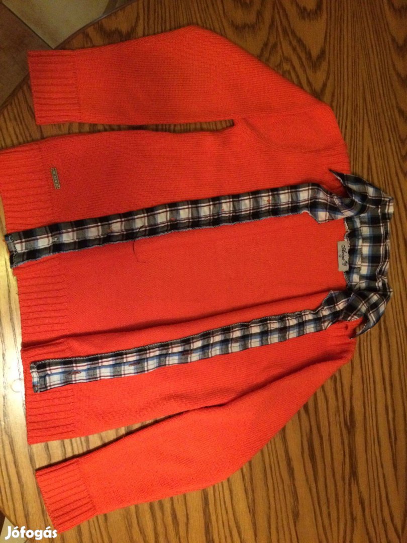 Fiú gombos kardigán