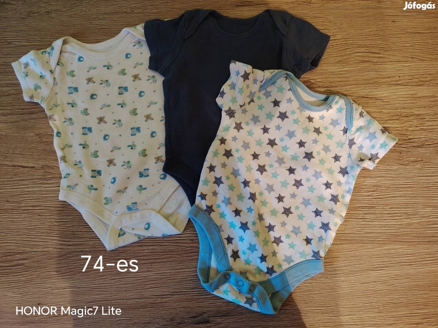 Fiú rövid ujjú body csomag