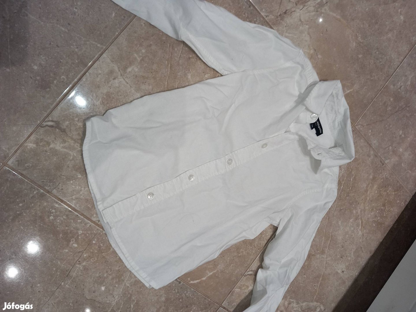 Fiú ünneplő fehér ing 116