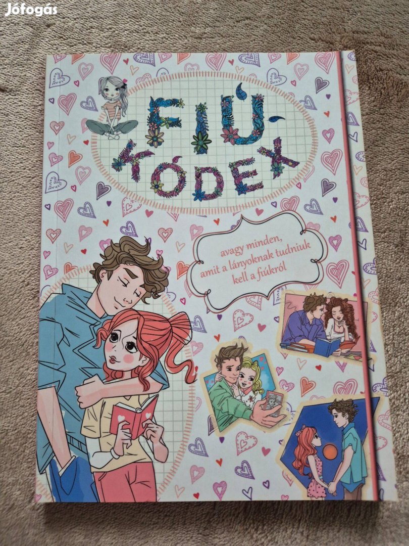 Fiúkódex kvízzel és színezőkkel