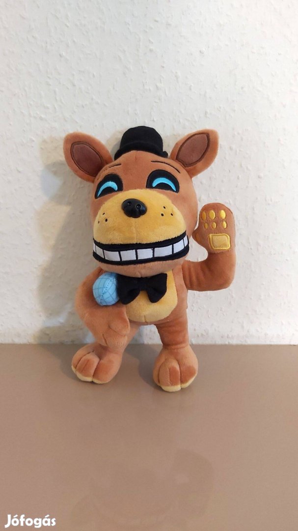 Five Nights Freddy's Fnaf Fazbear plüss 27 cm Új számlával