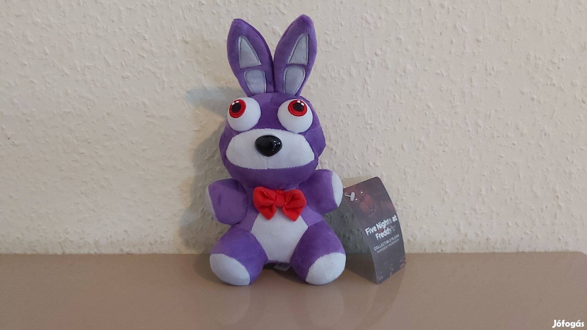 Five Nights at Freddy's Fnaf Bonnie plüss 24cm Új Készleten számlával