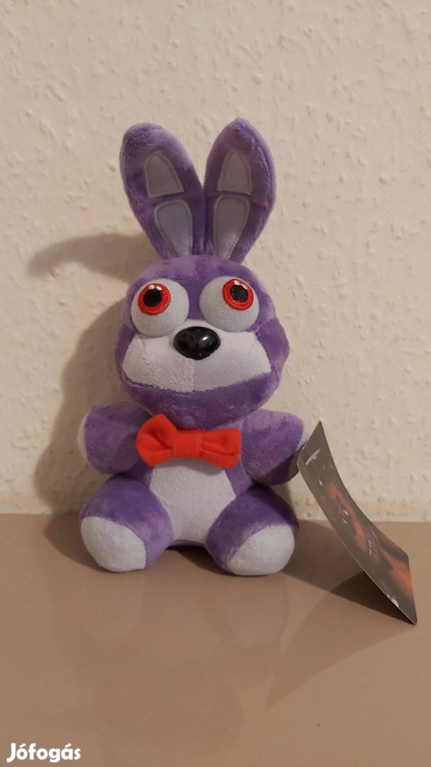 Five Nights at Freddy's Fnaf Bonnie plüss 24cm Új számlával