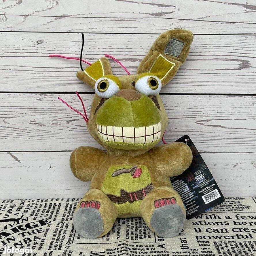 Five Nights at Freddy's Fnaf Springtrap plüss 24cm Új Készleten számlá